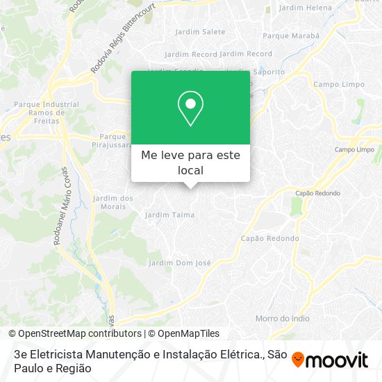 3e Eletricista Manutenção e Instalação Elétrica. mapa