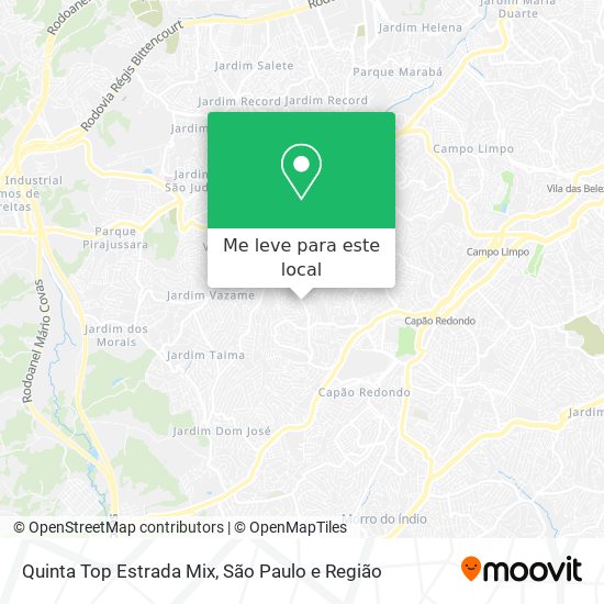 Quinta Top Estrada Mix mapa