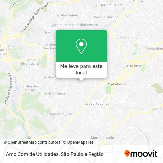 Amc Com de Utilidades mapa