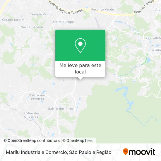 Marilu Industria e Comercio mapa