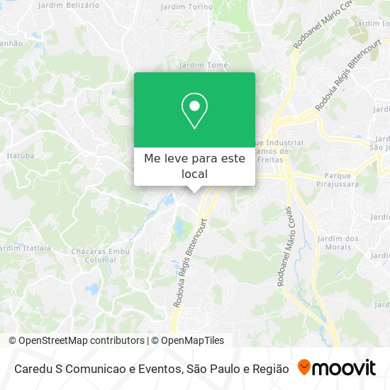 Caredu S Comunicao e Eventos mapa