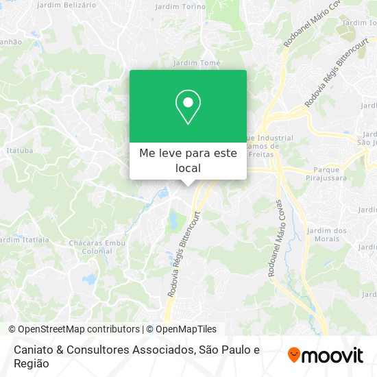Caniato & Consultores Associados mapa