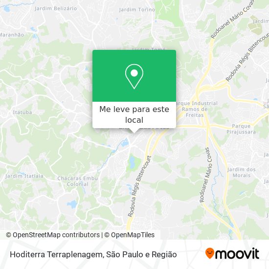 Hoditerra Terraplenagem mapa