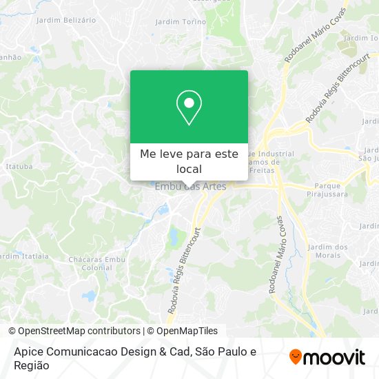 Apice Comunicacao Design & Cad mapa