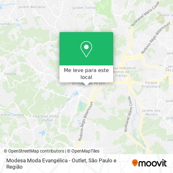 Modesa Moda Evangélica - Outlet mapa