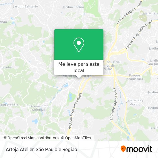Artejã Atelier mapa