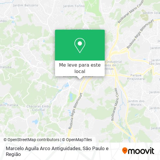 Marcelo Aguila Arco Antiguidades mapa