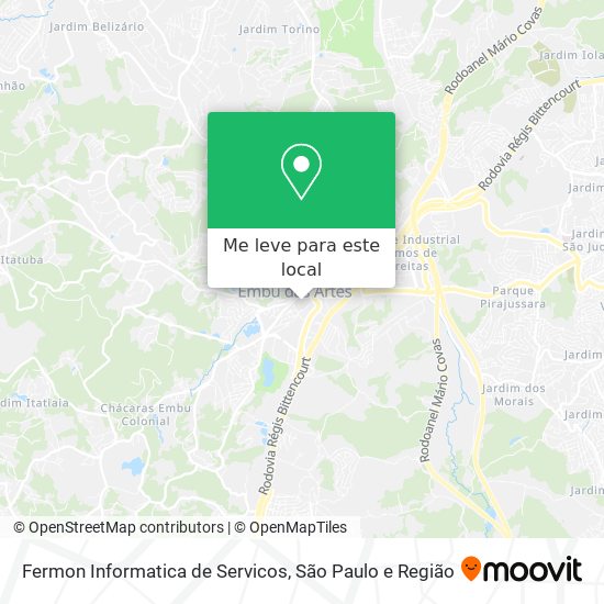 Fermon Informatica de Servicos mapa