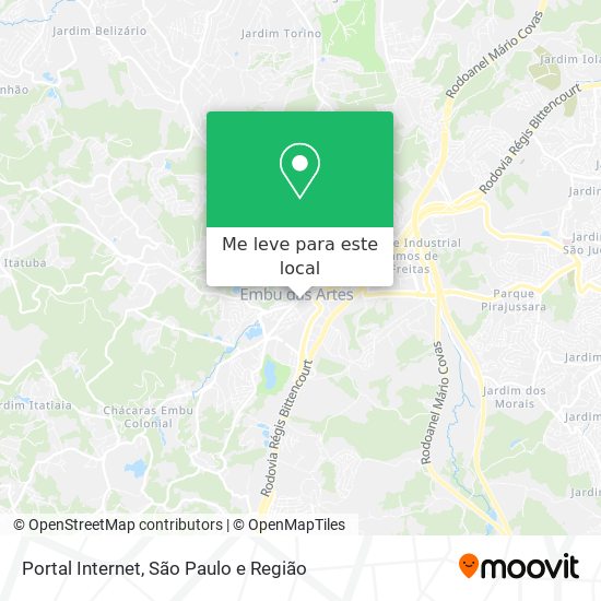 Portal Internet mapa