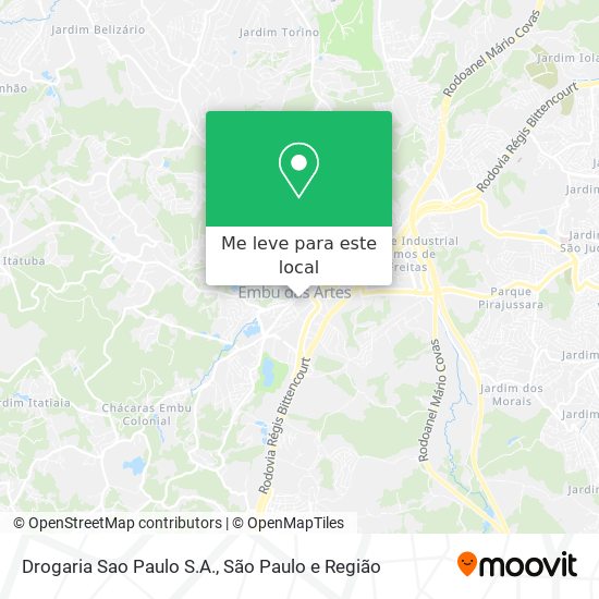 Drogaria Sao Paulo S.A. mapa