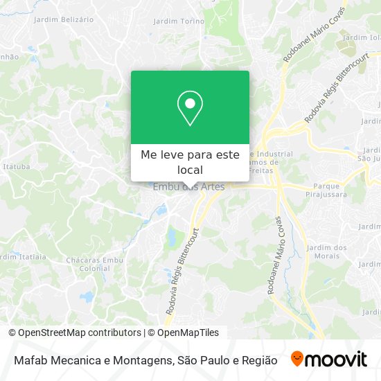 Mafab Mecanica e Montagens mapa