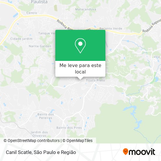 Canil Scatle mapa