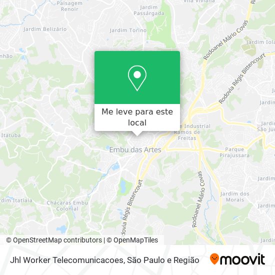 Jhl Worker Telecomunicacoes mapa