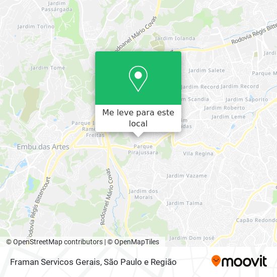 Framan Servicos Gerais mapa