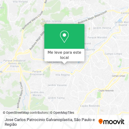 Jose Carlos Patrocinio Galvanoplastia mapa