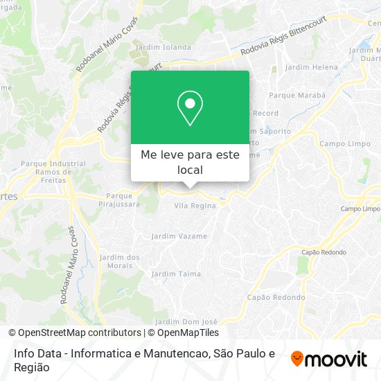 Info Data - Informatica e Manutencao mapa