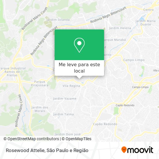 Rosewood Attelie mapa