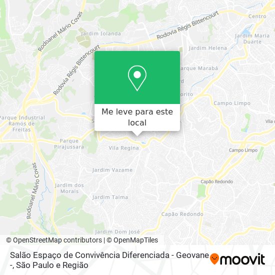 Salão Espaço de Convivência Diferenciada - Geovane - mapa