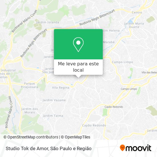 Studio Tok de Amor mapa