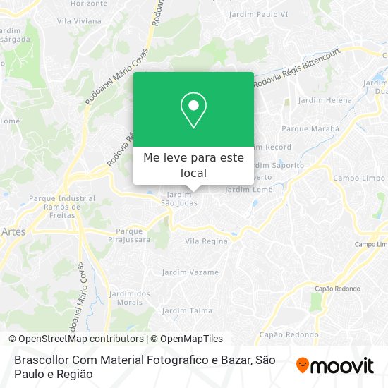 Brascollor Com Material Fotografico e Bazar mapa