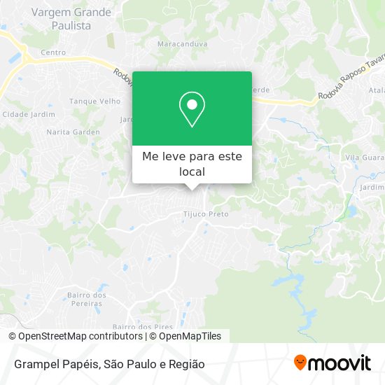 Grampel Papéis mapa