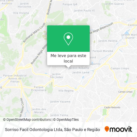 Sorriso Facil Odontologia Ltda mapa