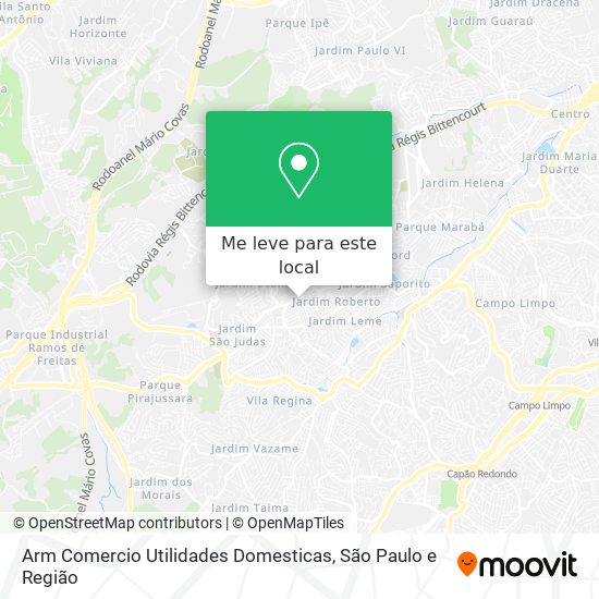 Arm Comercio Utilidades Domesticas mapa