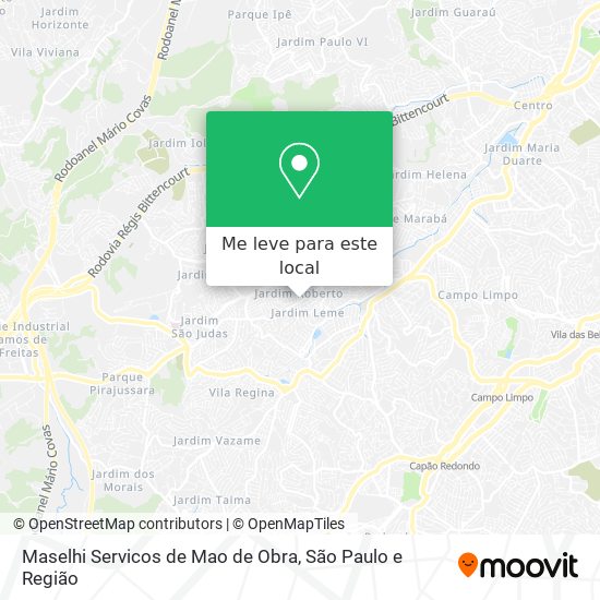 Maselhi Servicos de Mao de Obra mapa