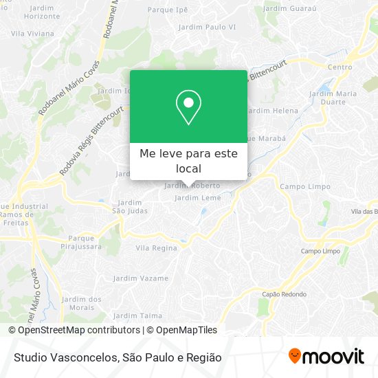 Studio Vasconcelos mapa