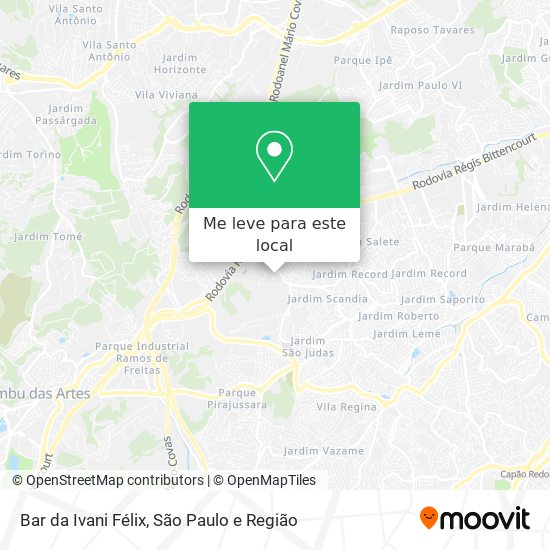 Bar da Ivani Félix mapa