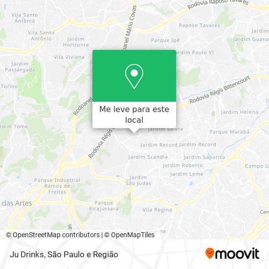 Ju Drinks mapa