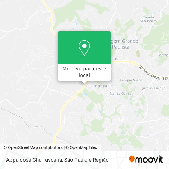 Appaloosa Churrascaria mapa