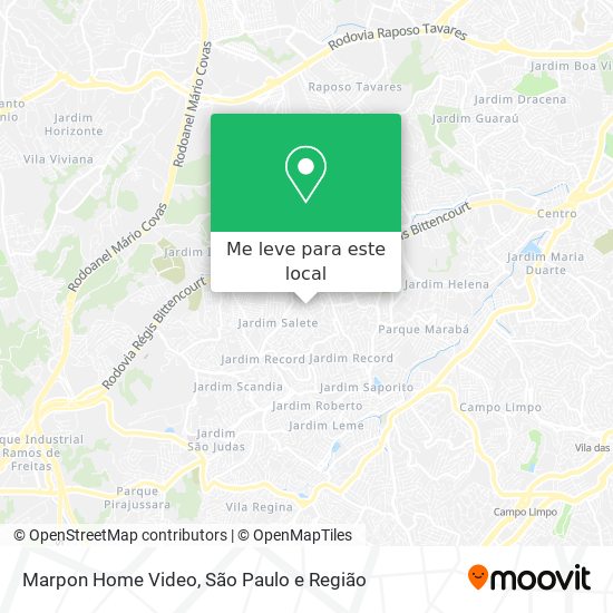 Marpon Home Video mapa