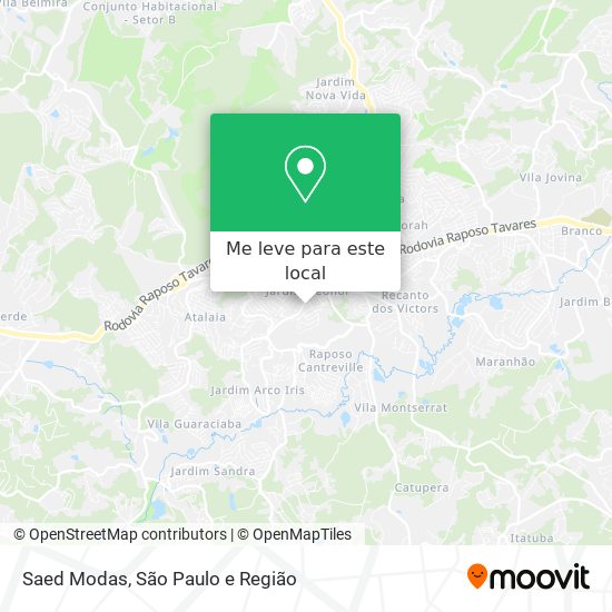 Saed Modas mapa