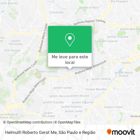 Helmuth Roberto Gerst Me mapa