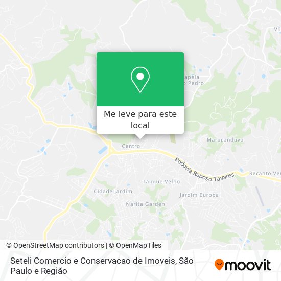 Seteli Comercio e Conservacao de Imoveis mapa