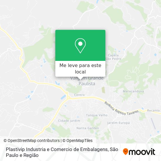 Plastivip Industria e Comercio de Embalagens mapa