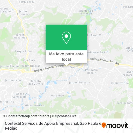 Contextil Servicos de Apoio Empresarial mapa