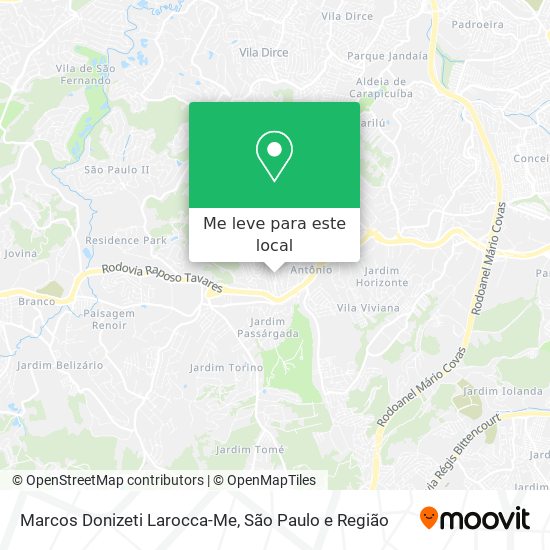 Marcos Donizeti Larocca-Me mapa