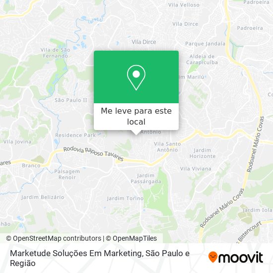 Marketude Soluções Em Marketing mapa