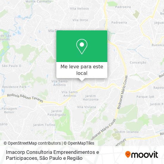 Imacorp Consultoria Empreendimentos e Participacoes mapa