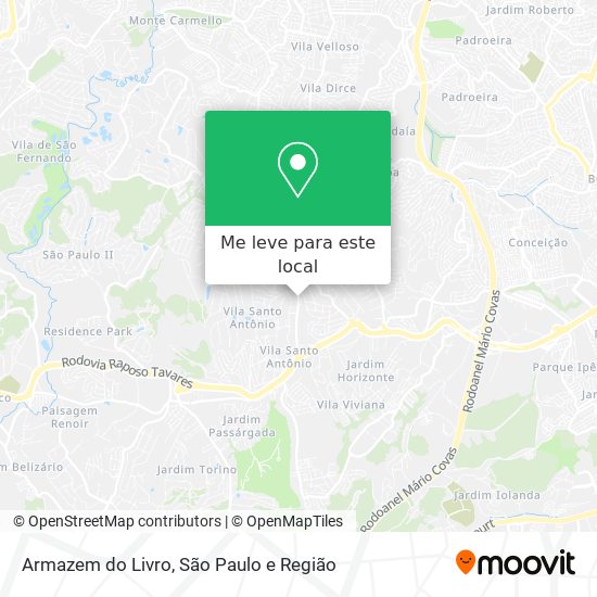 Armazem do Livro mapa