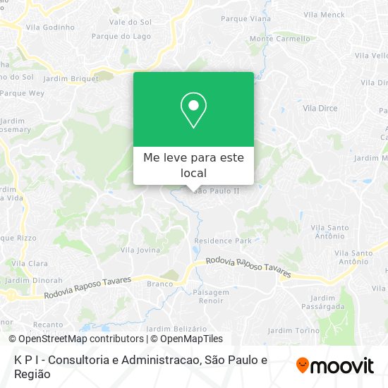 K P I - Consultoria e Administracao mapa