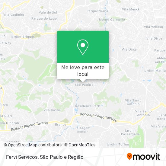 Fervi Servicos mapa