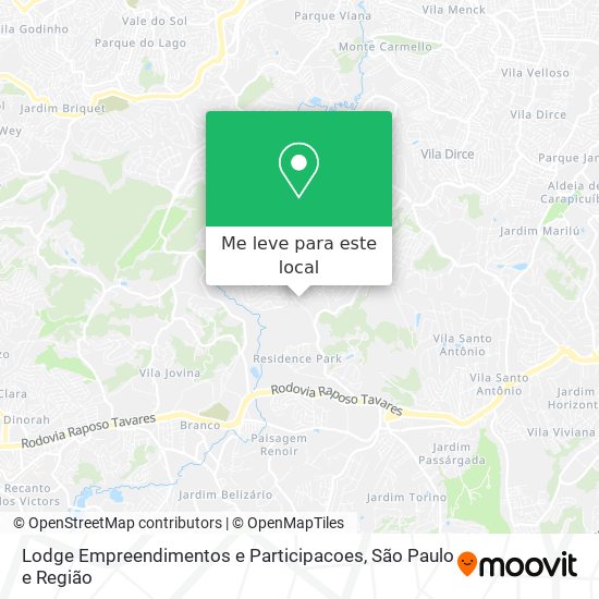 Lodge Empreendimentos e Participacoes mapa