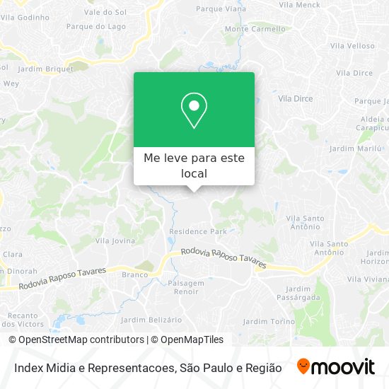 Index Midia e Representacoes mapa