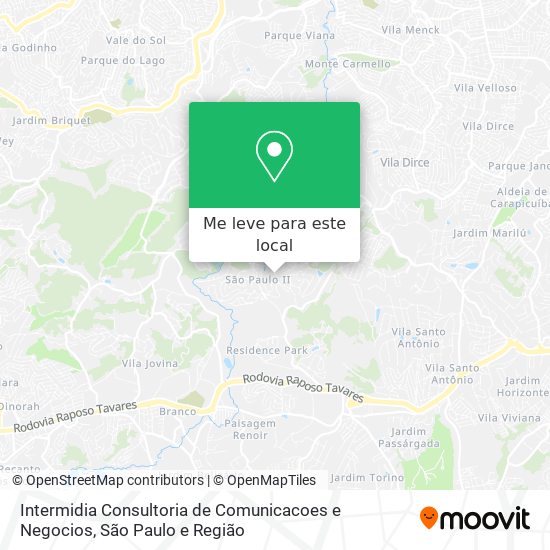 Intermidia Consultoria de Comunicacoes e Negocios mapa