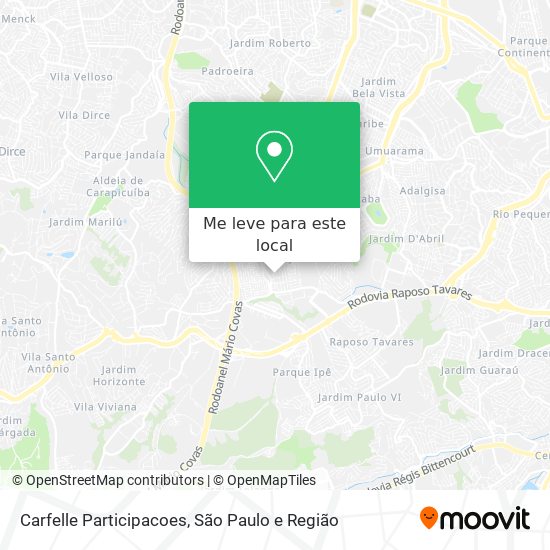 Carfelle Participacoes mapa