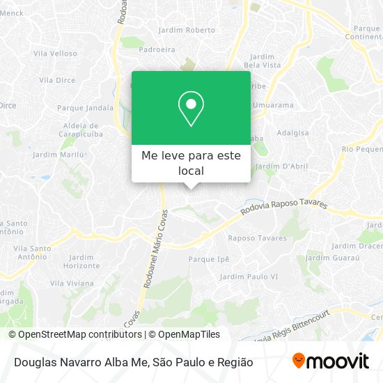 Douglas Navarro Alba Me mapa