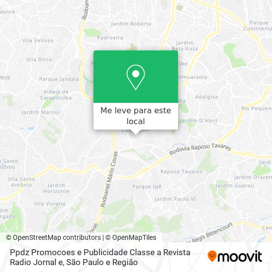 Ppdz Promocoes e Publicidade Classe a Revista Radio Jornal e mapa